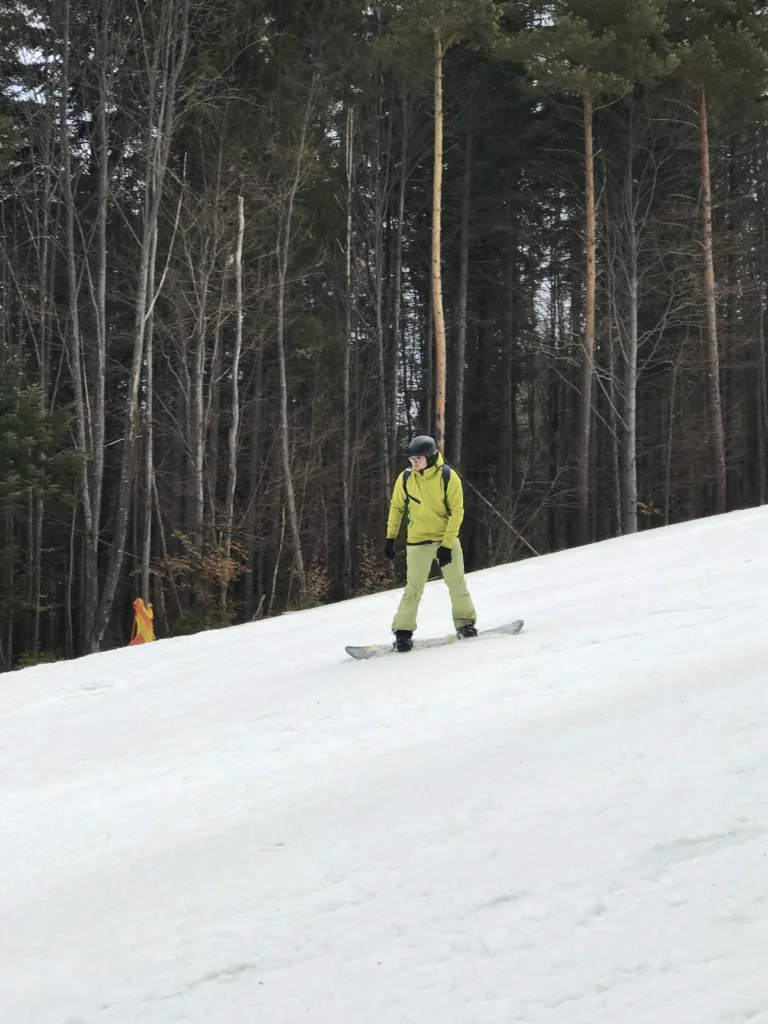 Я на лещетарику на Буковелі